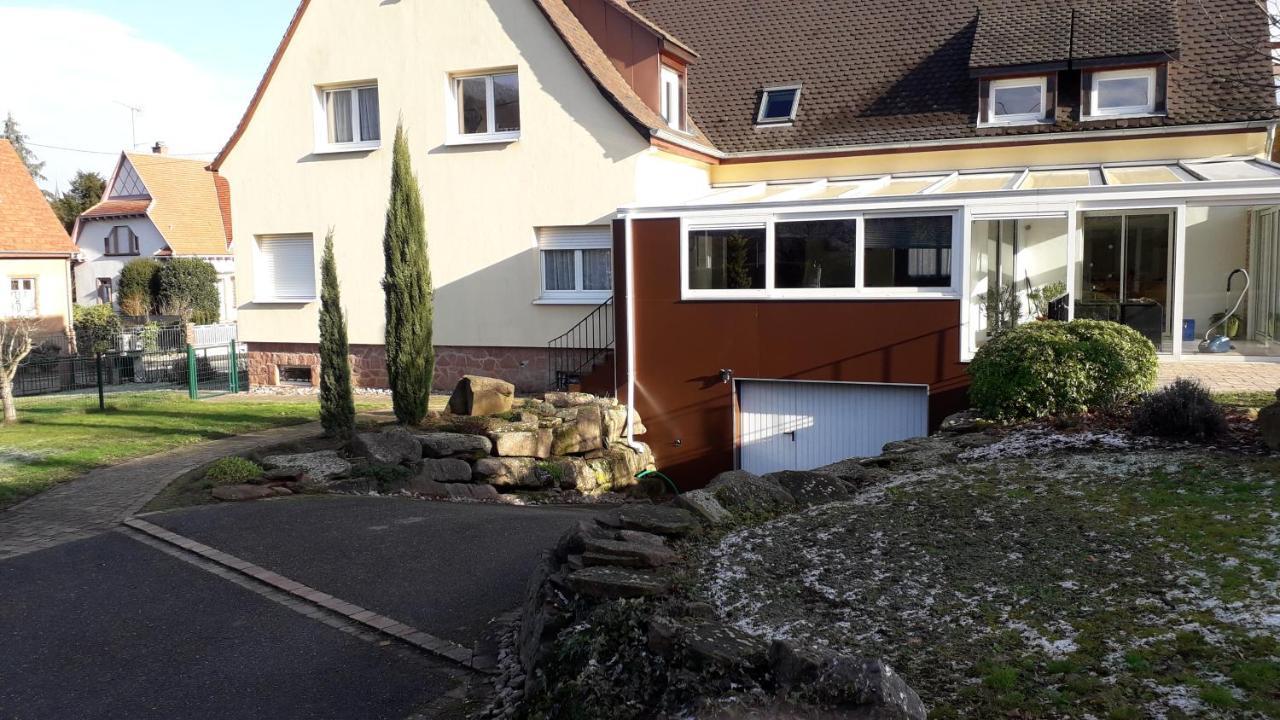 Villa/Appartement Au Coeur Des Vignes *** Barr Exterior foto